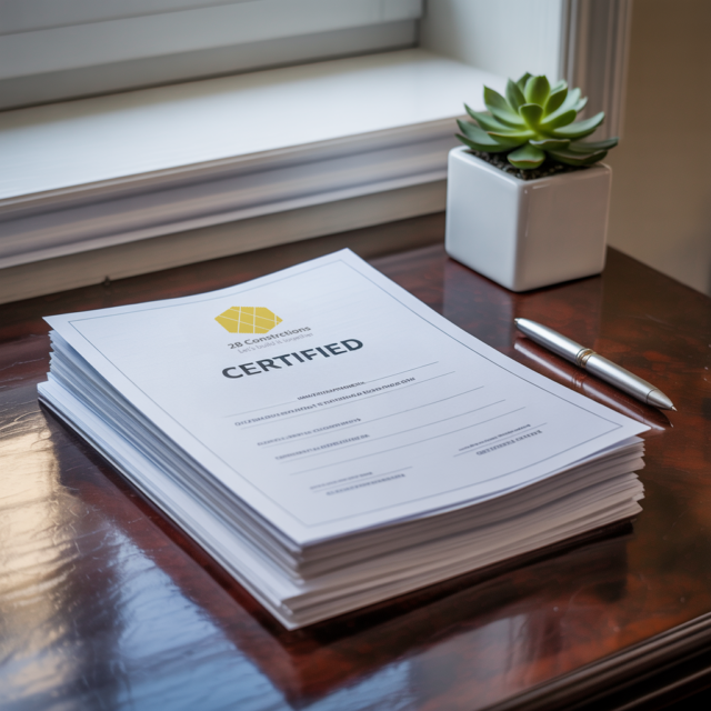 Certificatie papieren